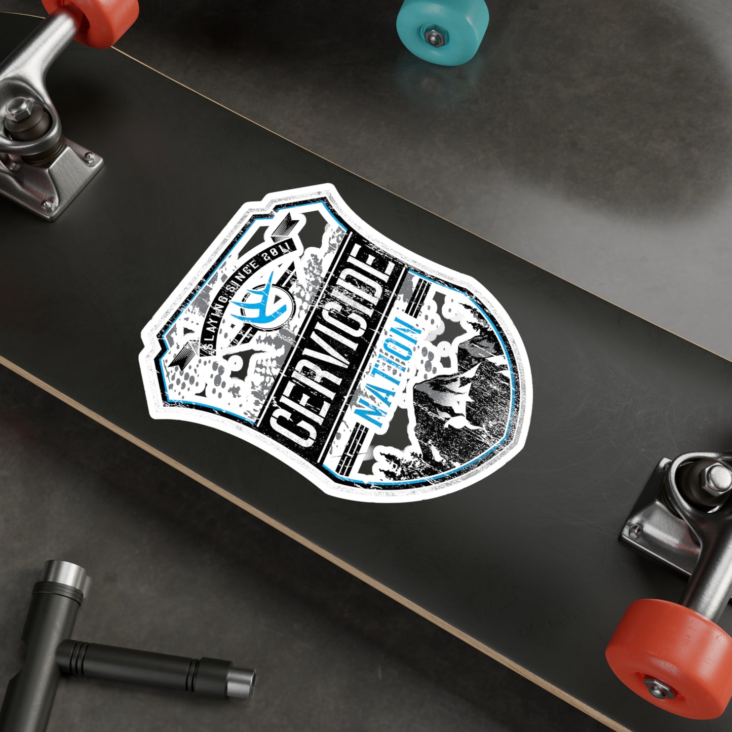 Shield Kiss-Cut Vinyl Decals
