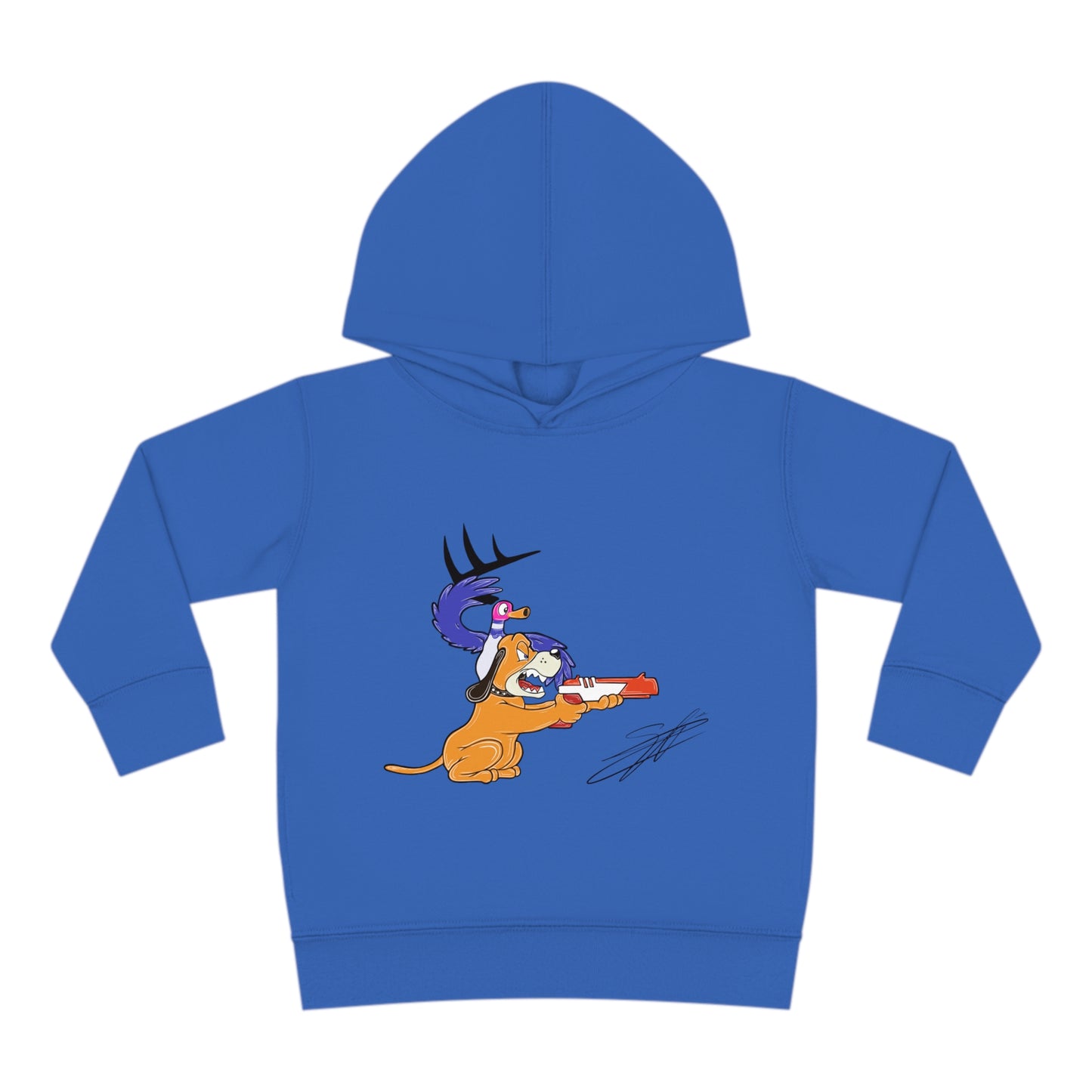 Retro Vision Toddler Pullover Fleece Hoodie