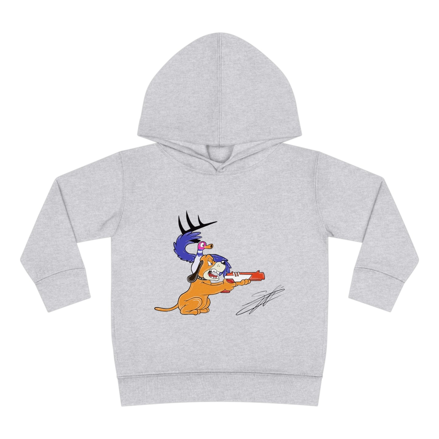 Retro Vision Toddler Pullover Fleece Hoodie