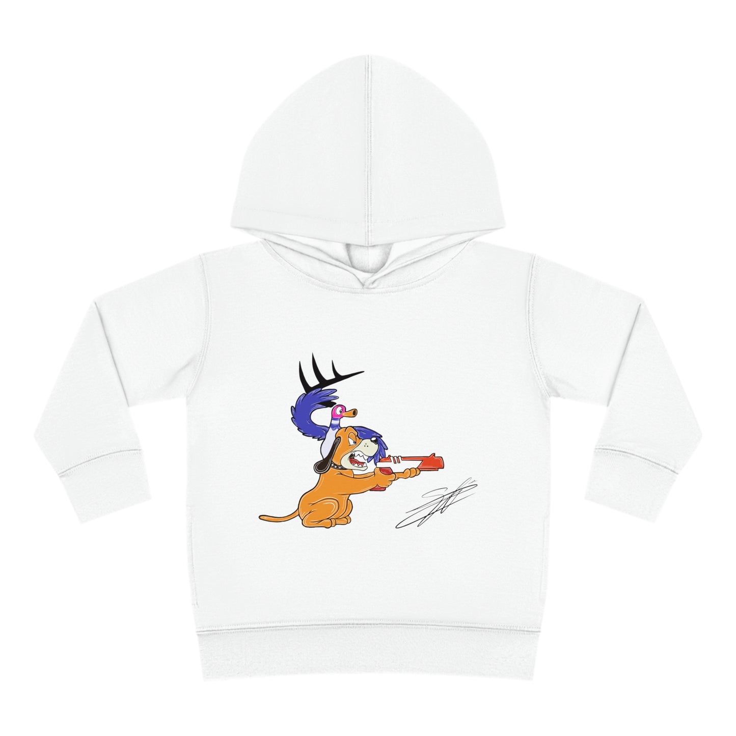 Retro Vision Toddler Pullover Fleece Hoodie