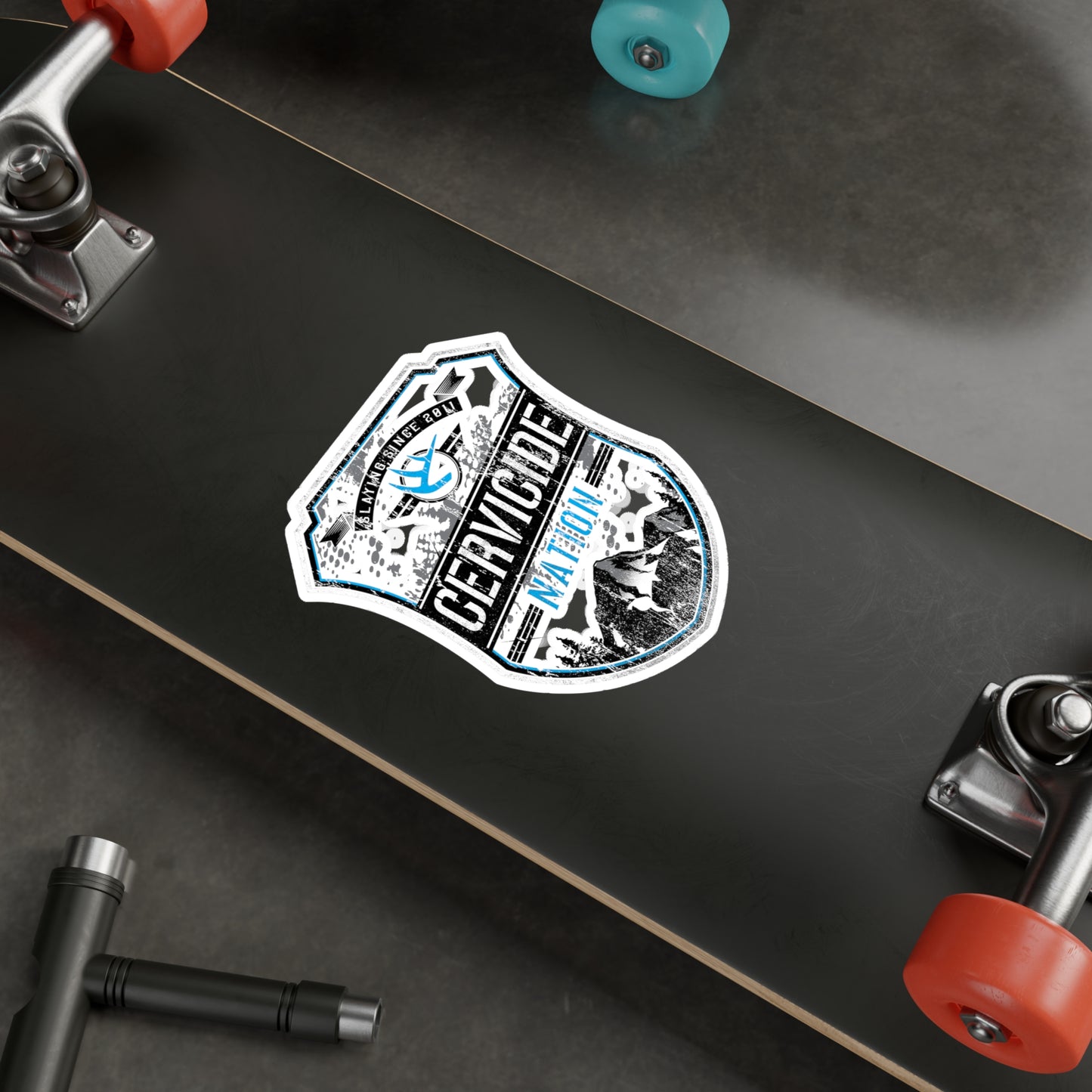 Shield Kiss-Cut Vinyl Decals