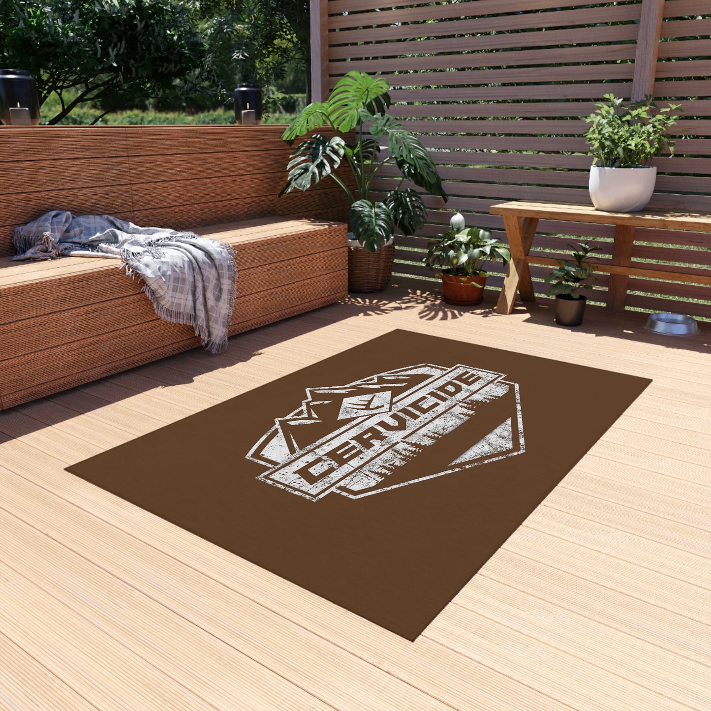 Classic Mountain Outdoor Rug