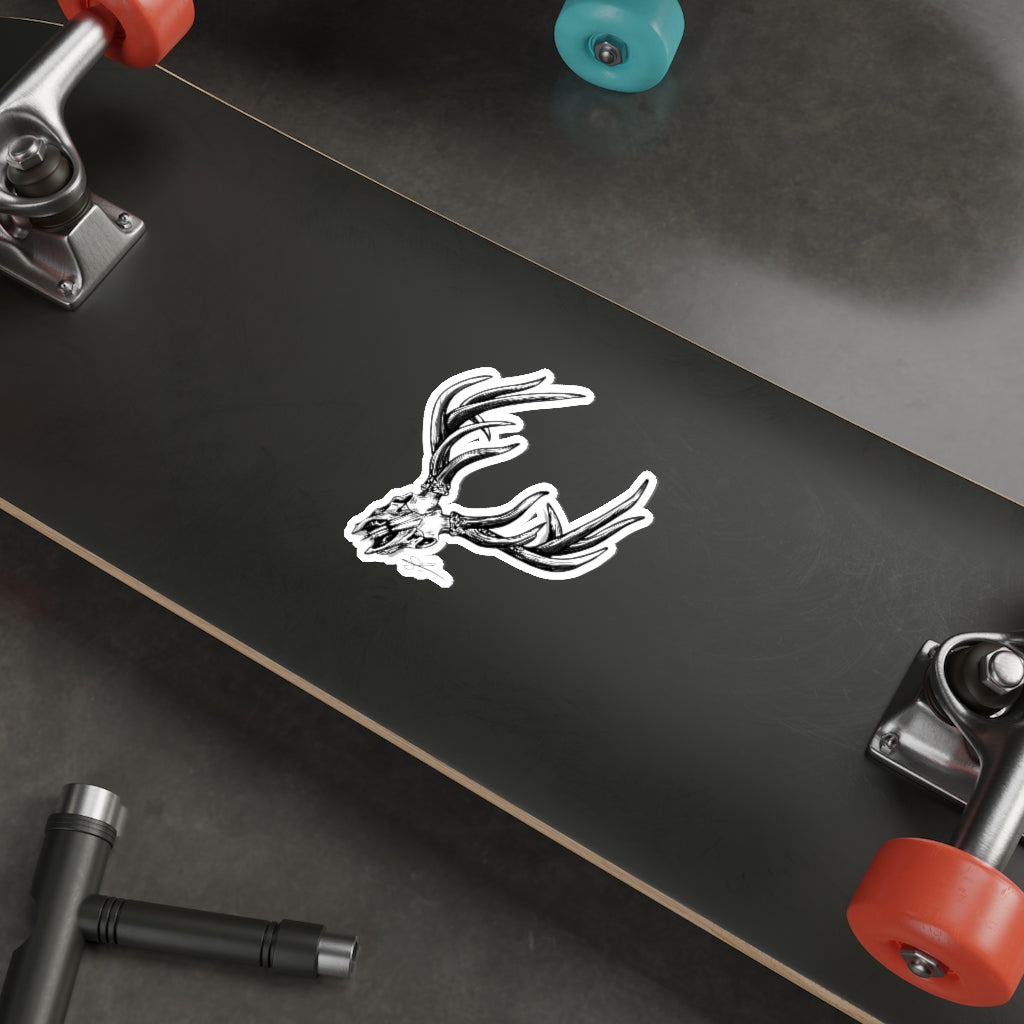 Bone Head Die-Cut Stickers