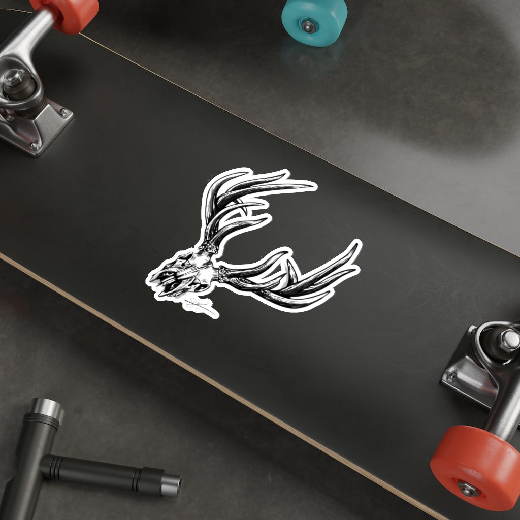 Bone Head Die-Cut Stickers
