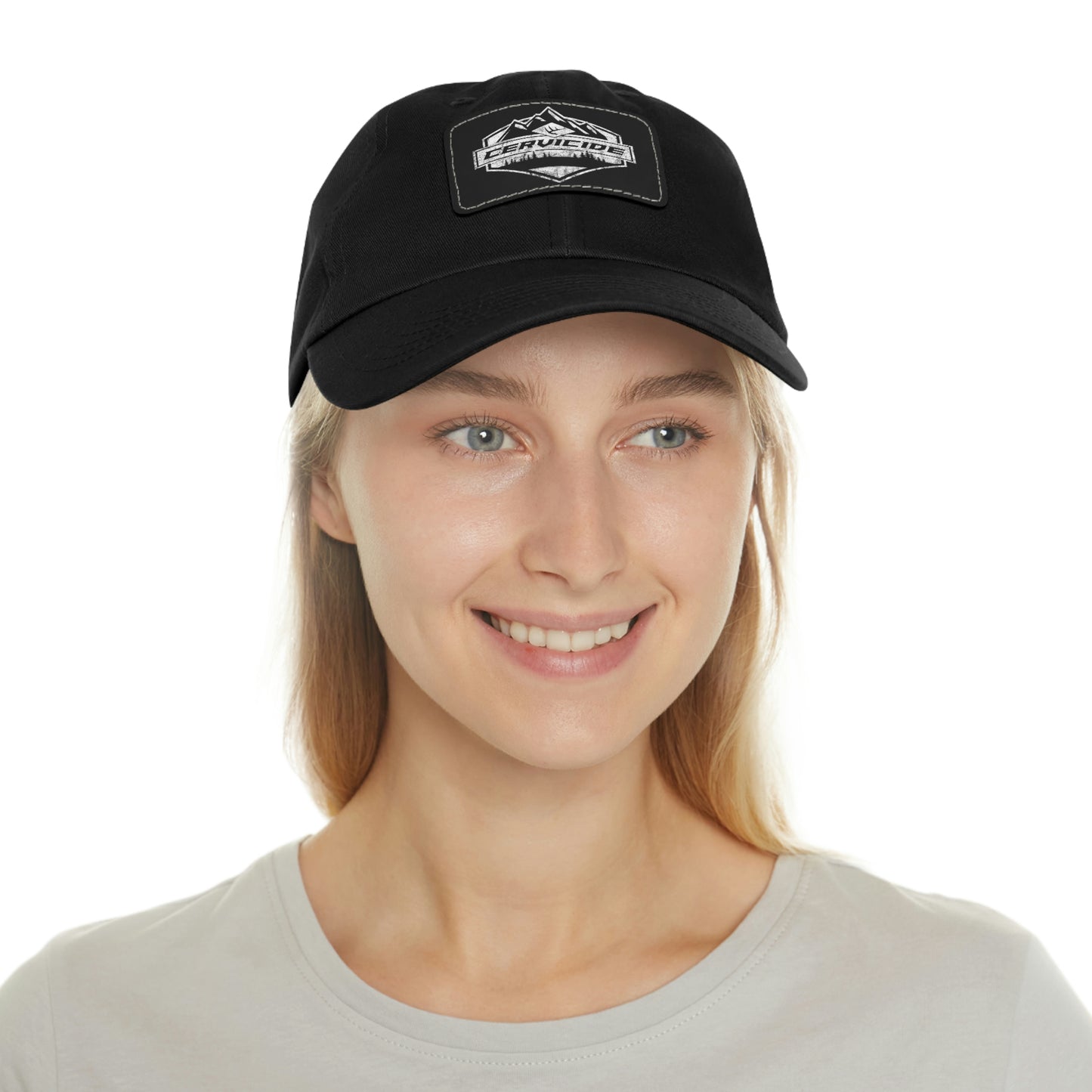Classic Mountain Hat with Leather Patch