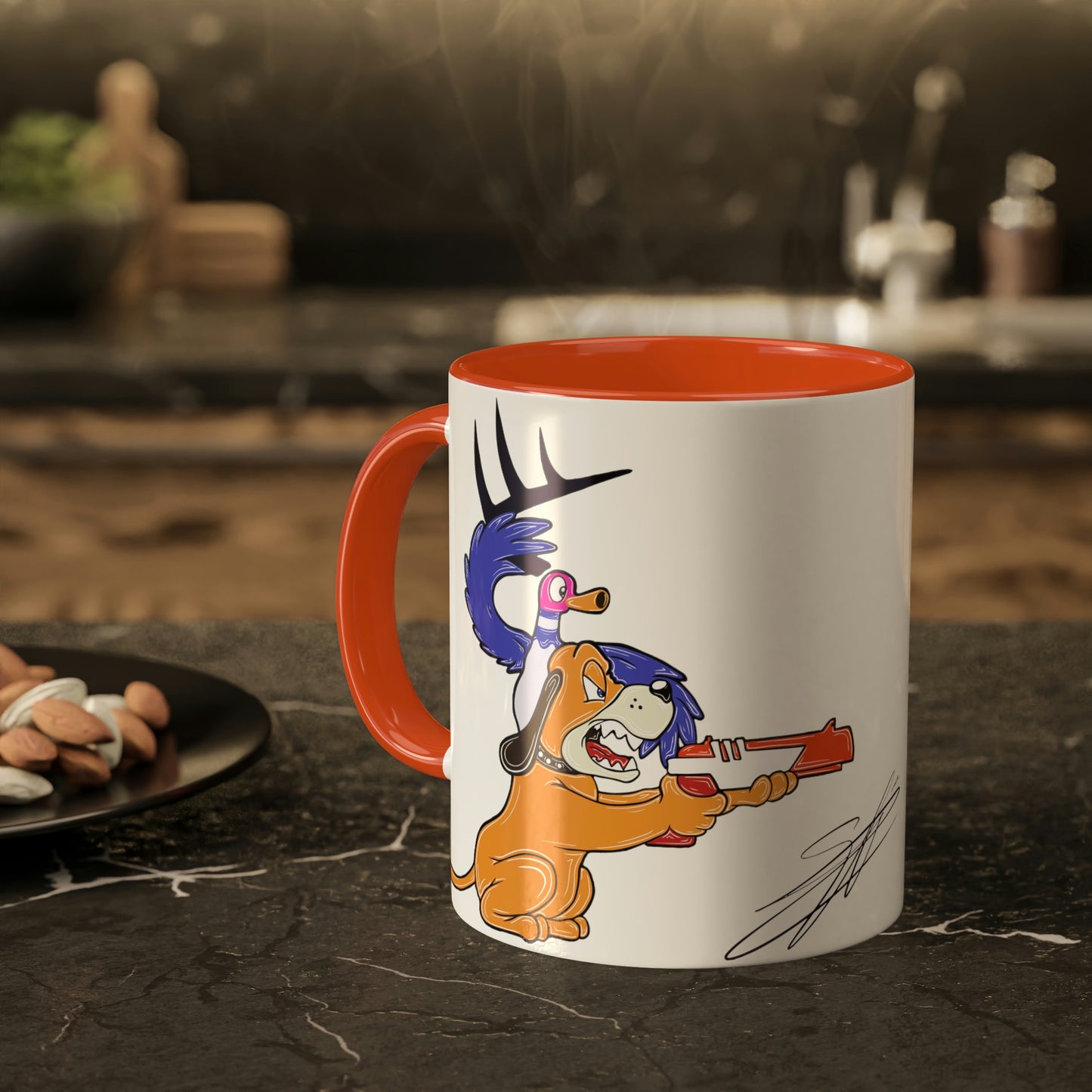 Retro Vision by Shane Arcoren Colorful Mug, 11oz