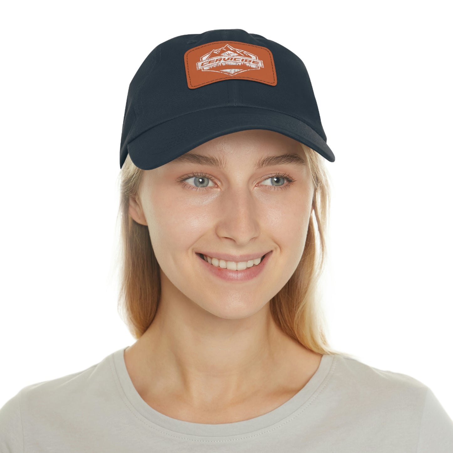 Classic Mountain Hat with Leather Patch