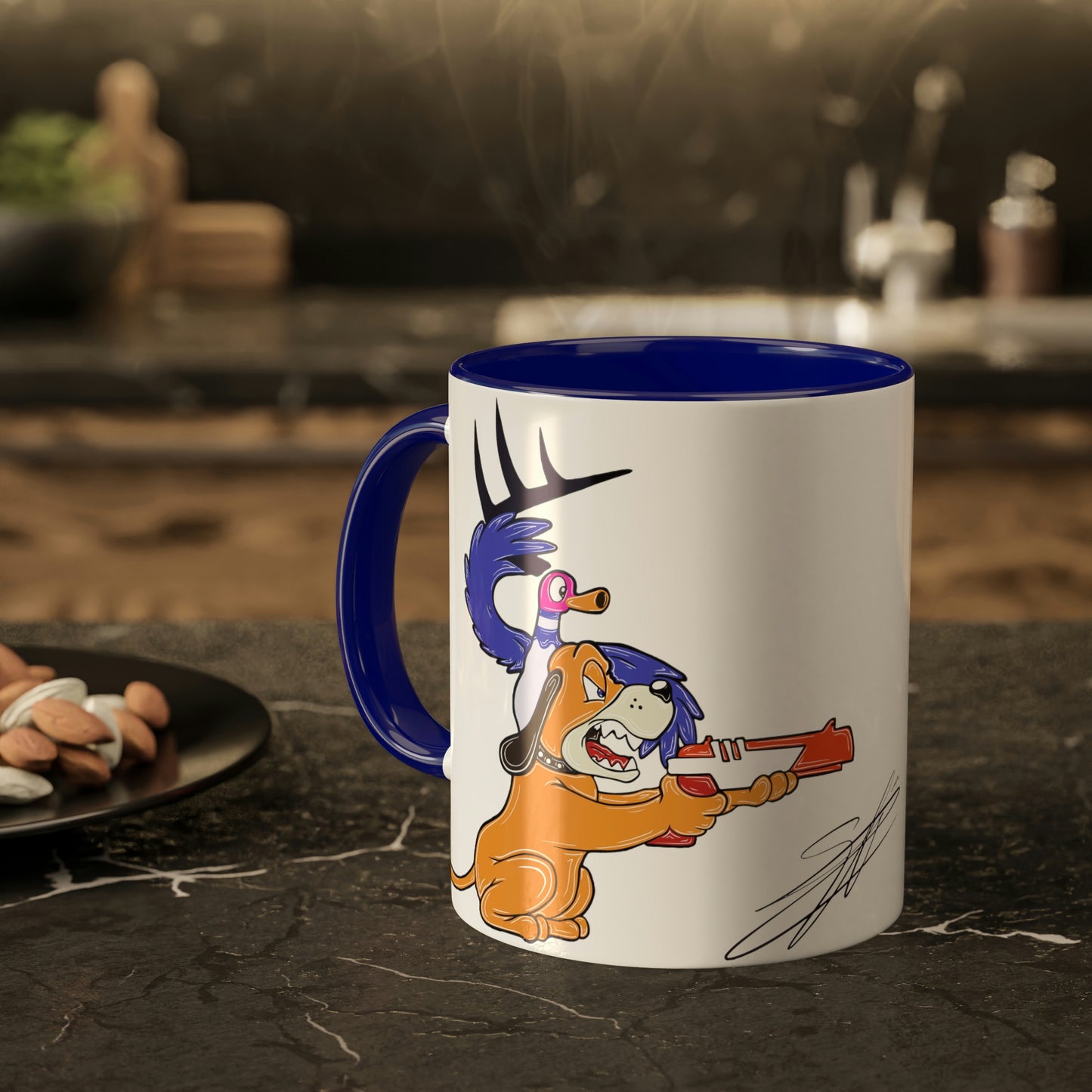 Retro Vision by Shane Arcoren Colorful Mug, 11oz