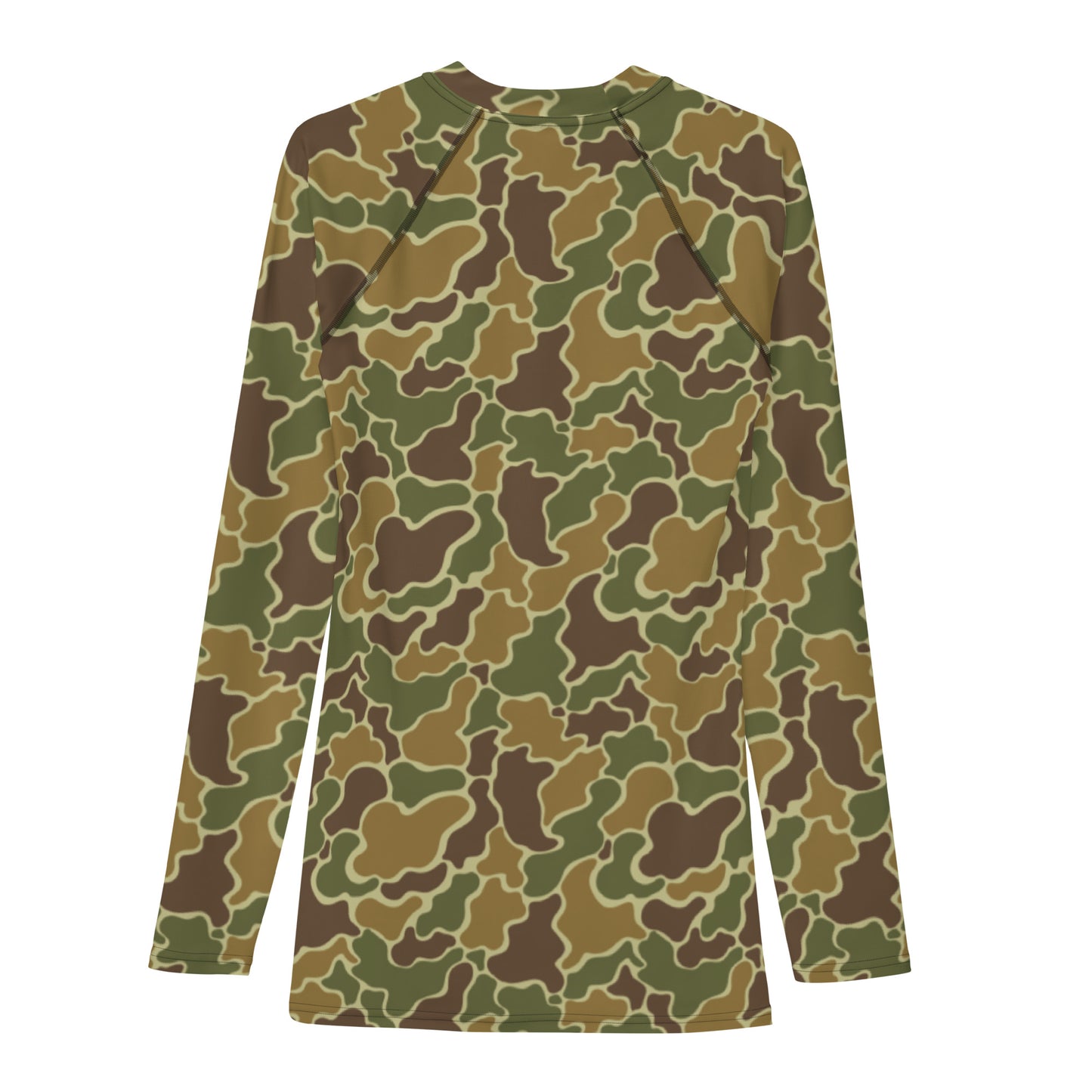 Pop's Classic Camo Official Member Men's Rash Guard