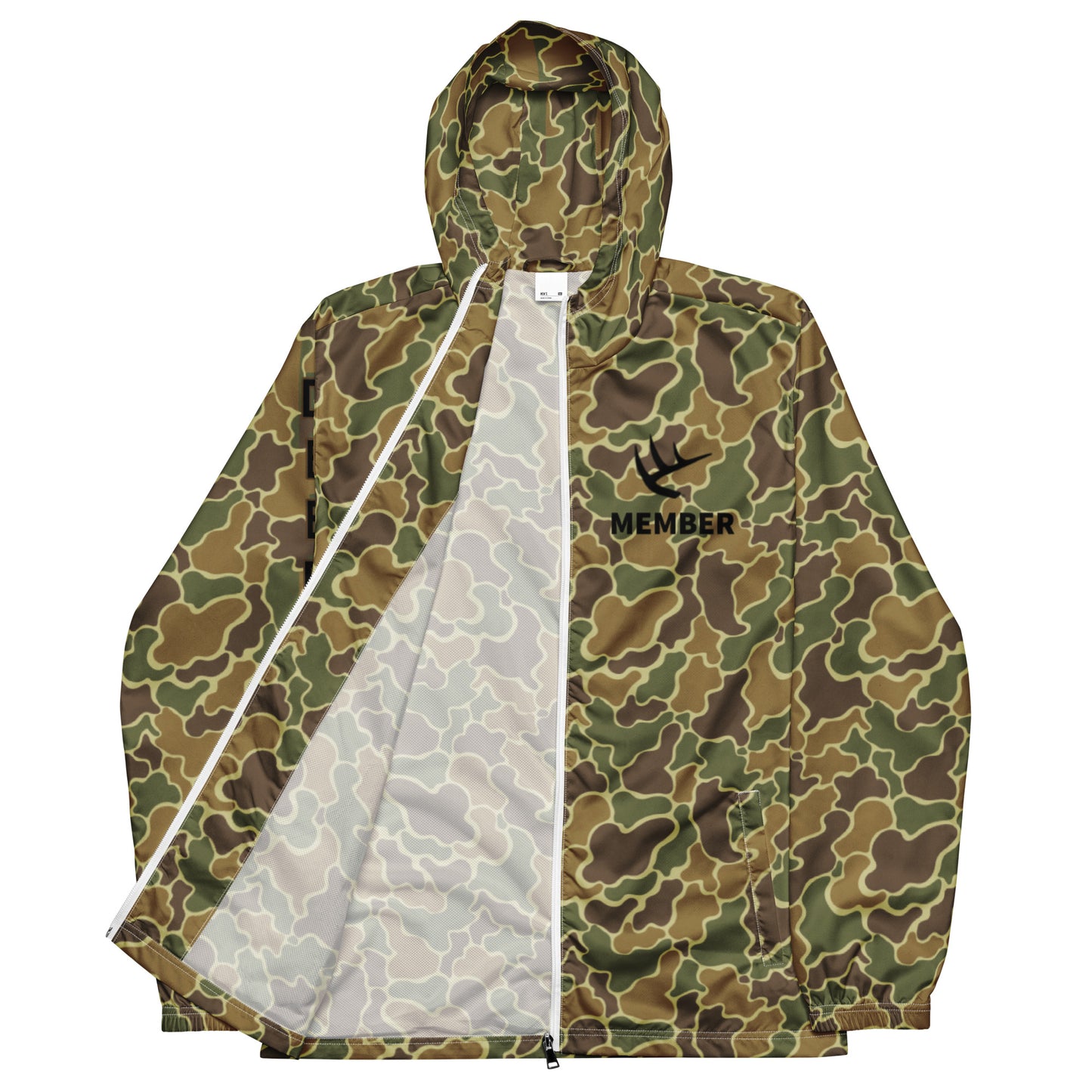Pop's Classic Camo Men’s windbreaker