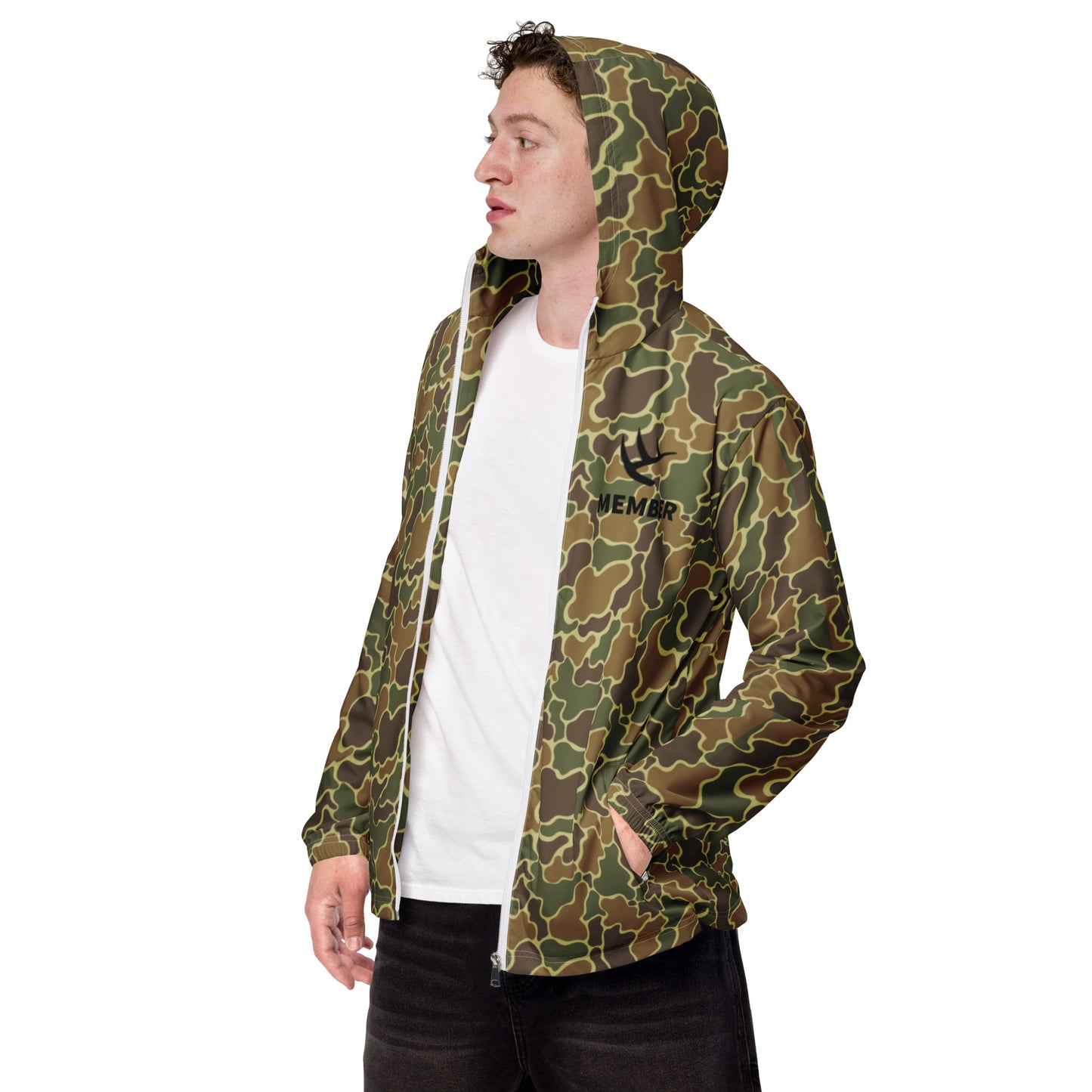 Pop's Classic Camo Men’s windbreaker