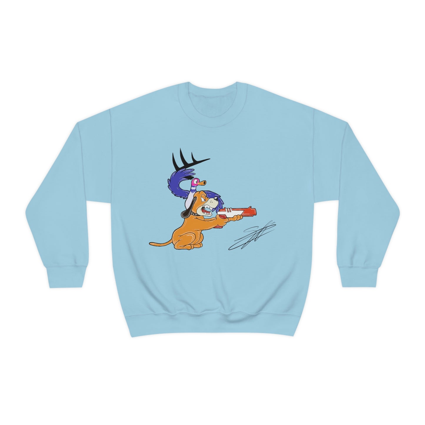 Retro Vision by Shane Arcoren Unisex Heavy Blend™ Crewneck Sweatshirt