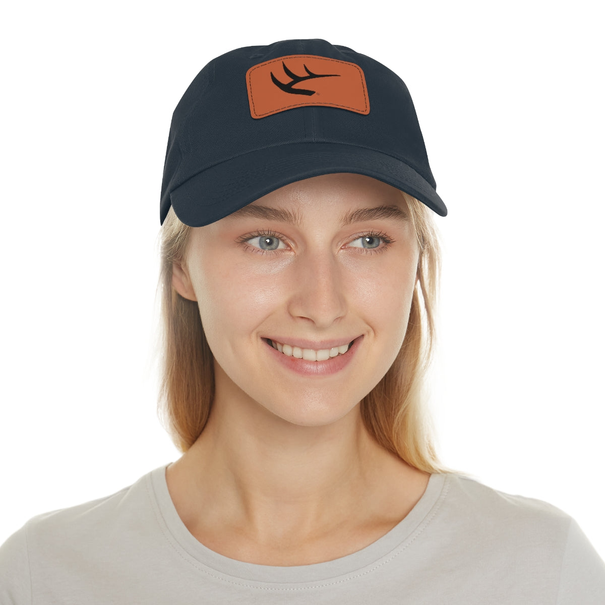 Cantler Dad Hat with Leather Patch