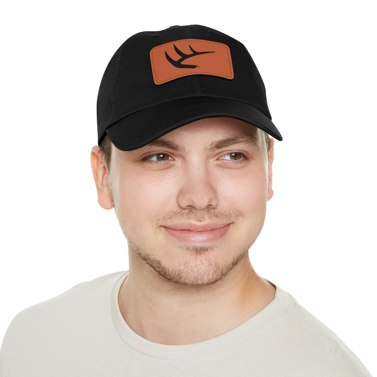 Cantler Dad Hat with Leather Patch