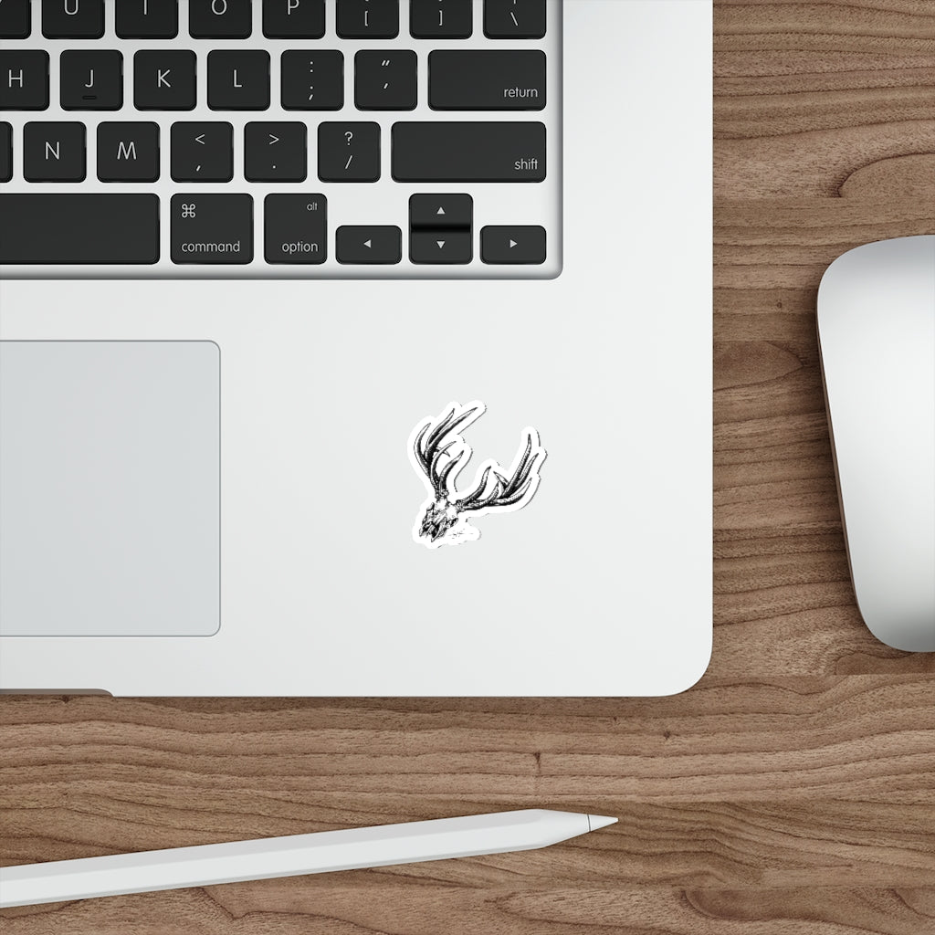 Bone Head Die-Cut Stickers