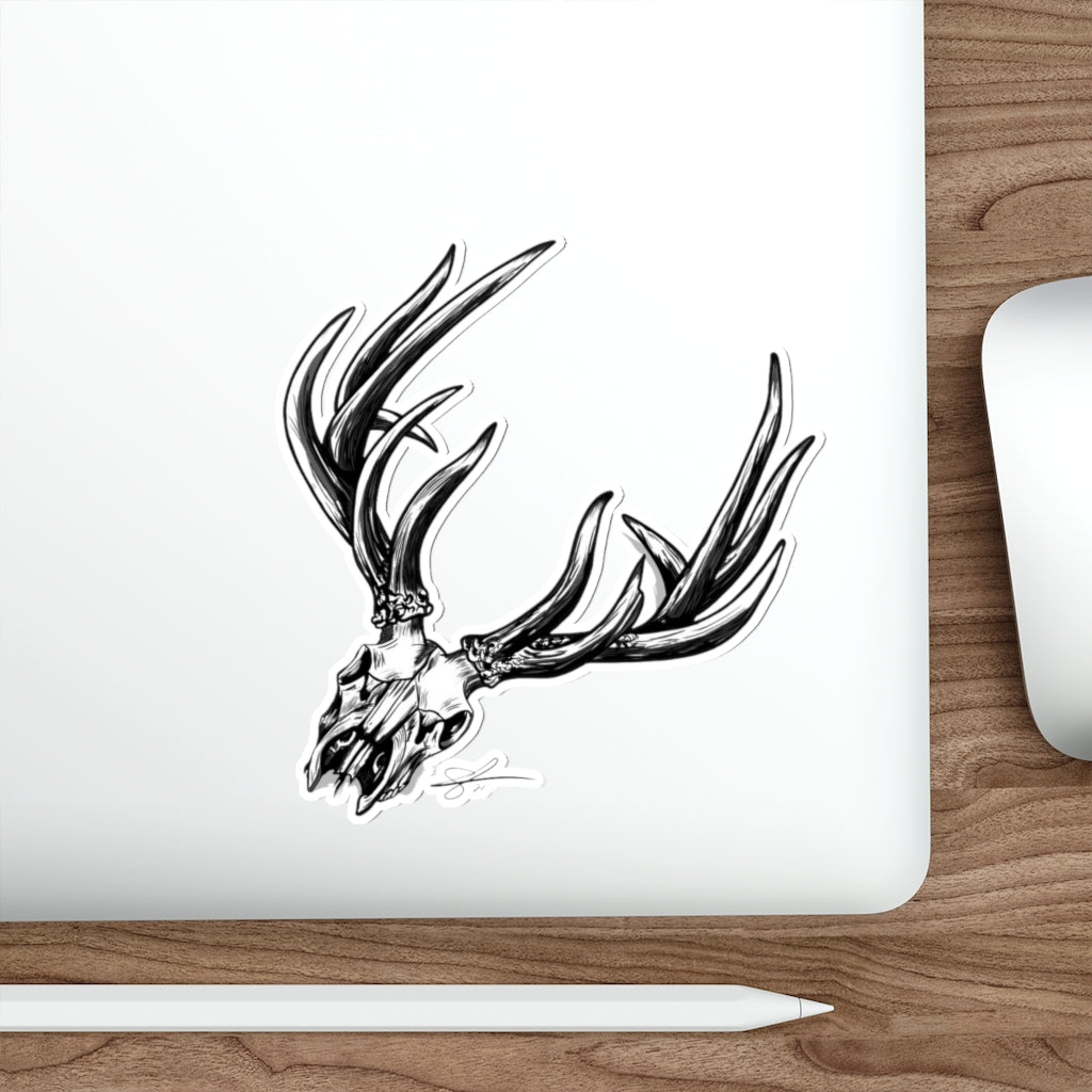 Bone Head Die-Cut Stickers