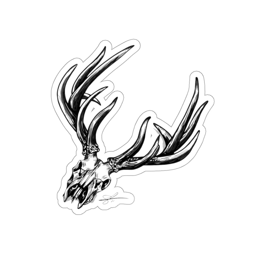 Bone Head Die-Cut Stickers