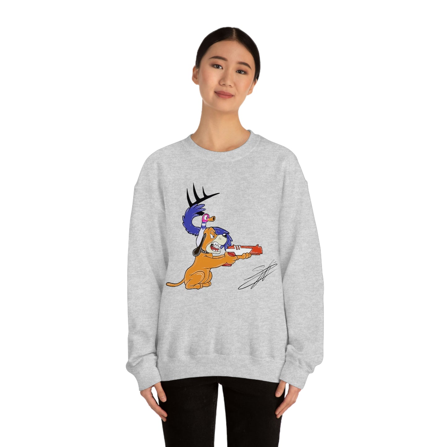 Retro Vision by Shane Arcoren Unisex Heavy Blend™ Crewneck Sweatshirt