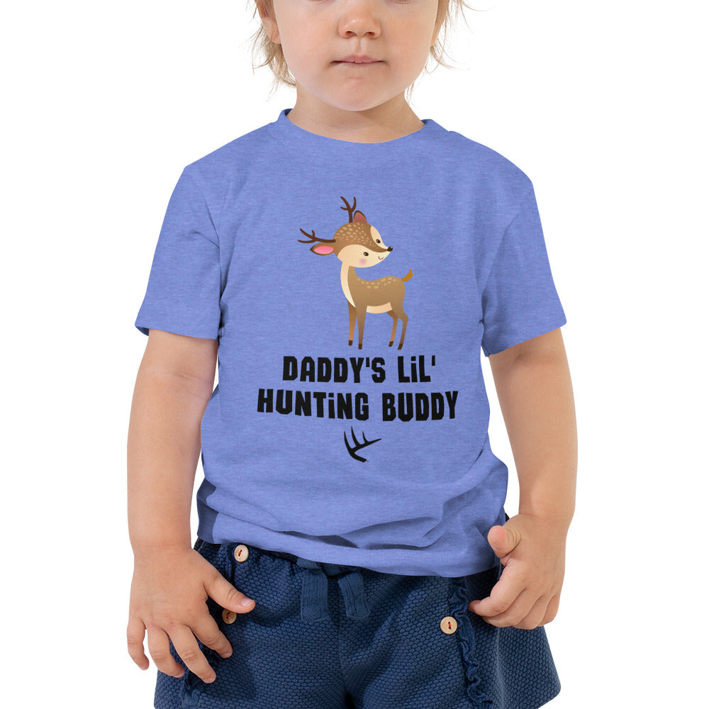 Daddy's Hunting Buddy Toddler Short Sleeve Tee