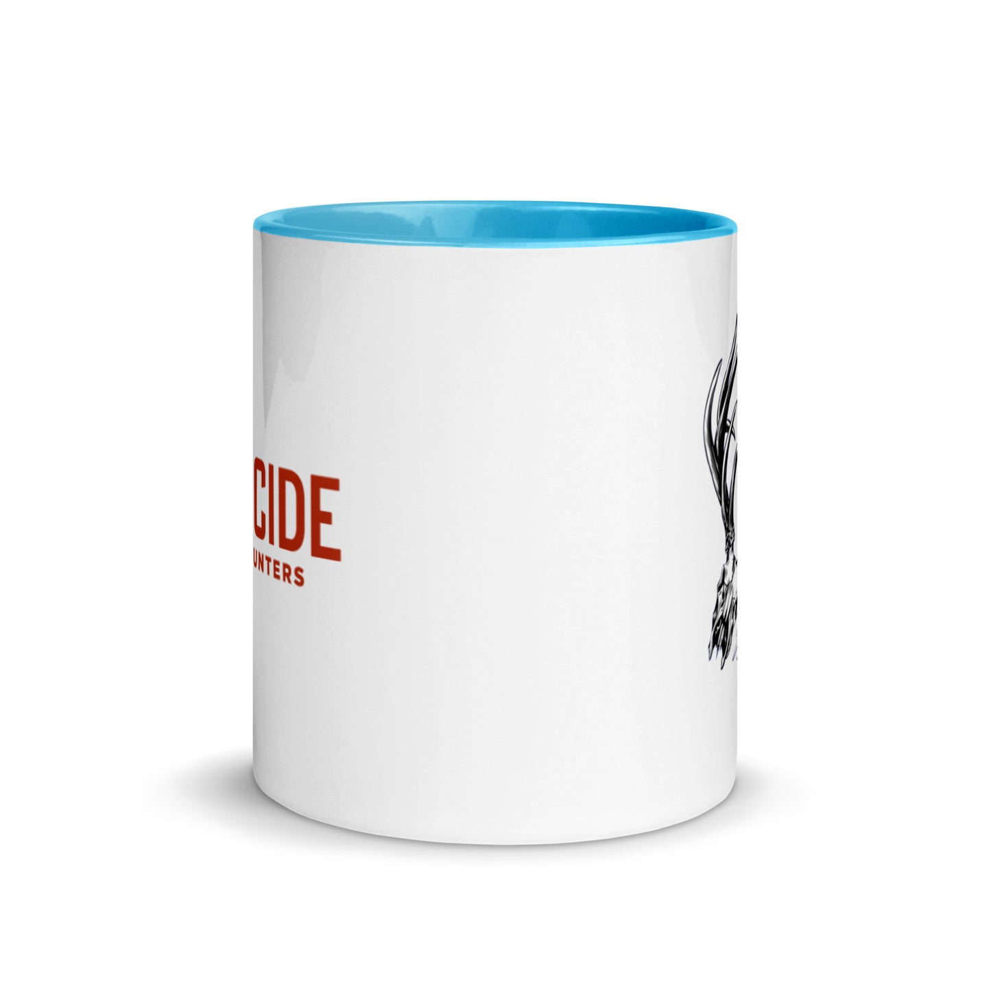 Bone Head Mug with Color Inside