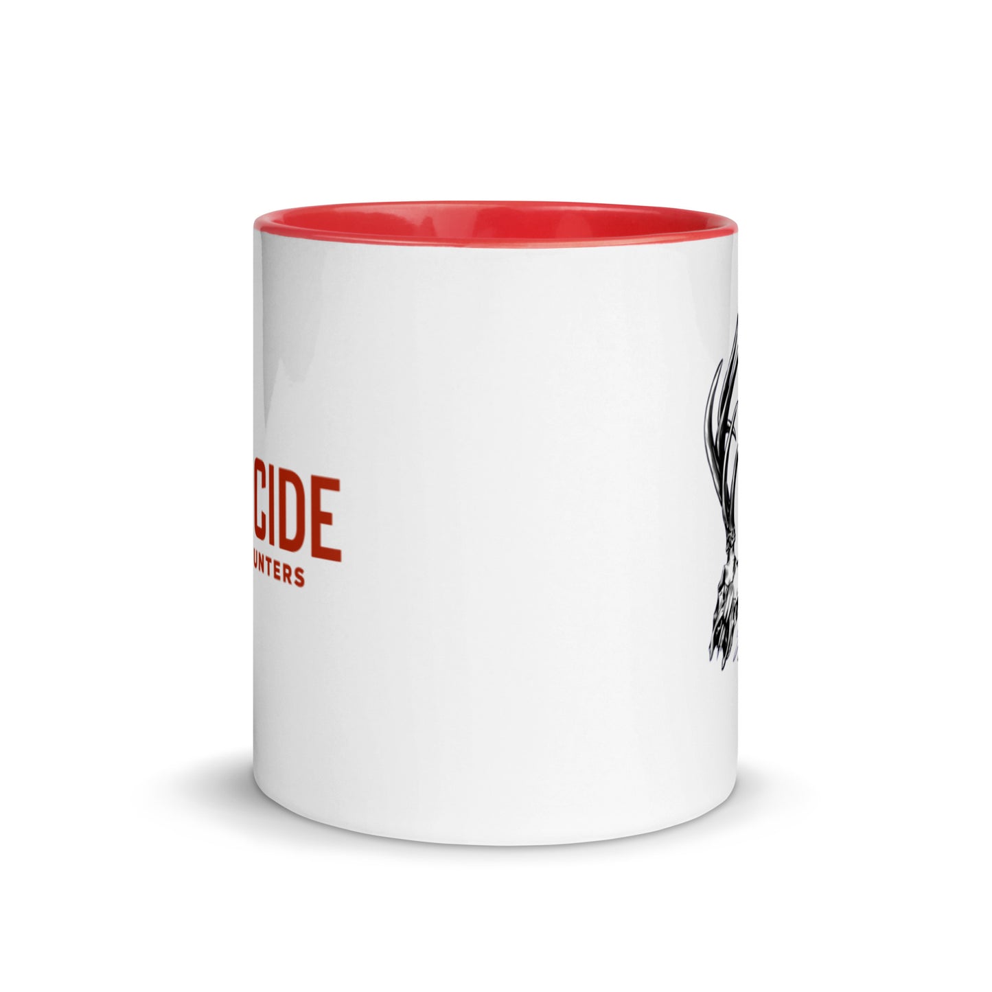 Bone Head Mug with Color Inside