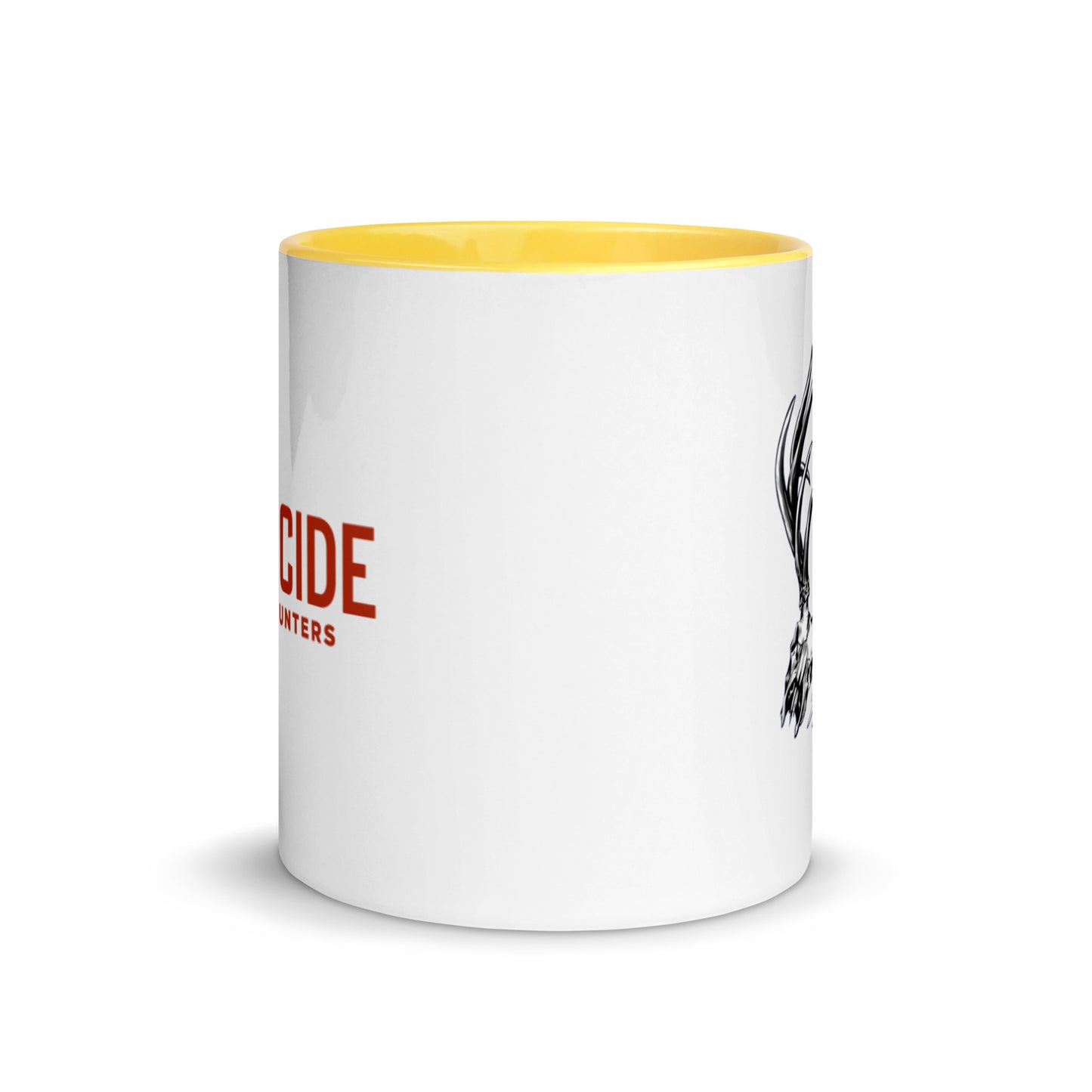 Bone Head Mug with Color Inside