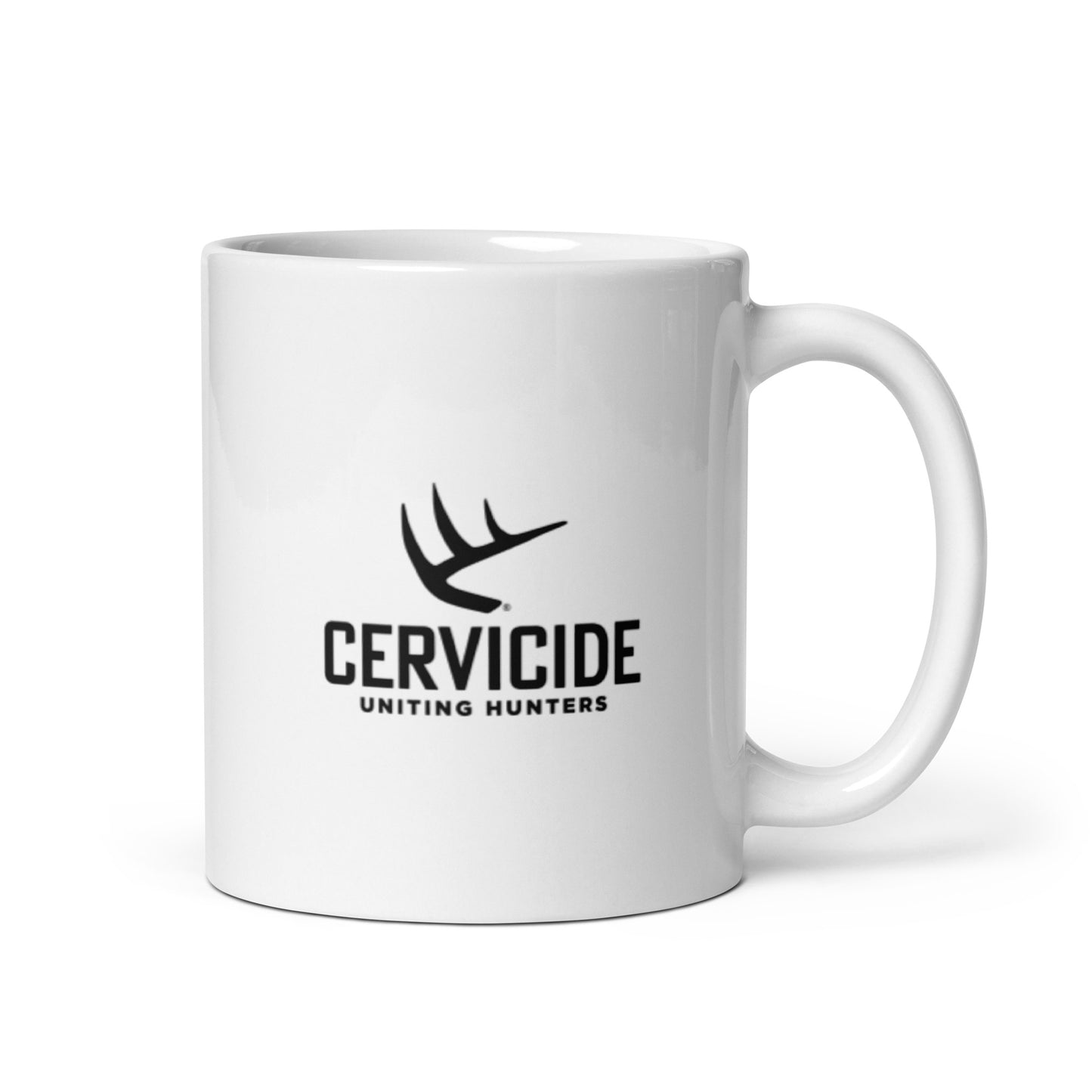M.K.D.G.A White glossy mug