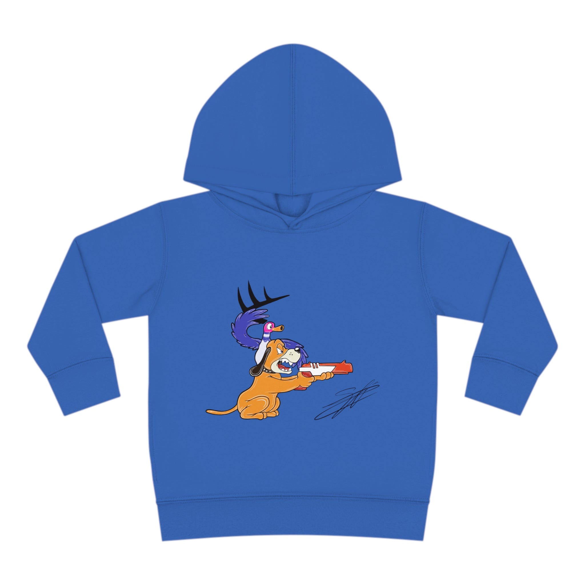 Retro Vision Toddler Pullover Fleece Hoodie