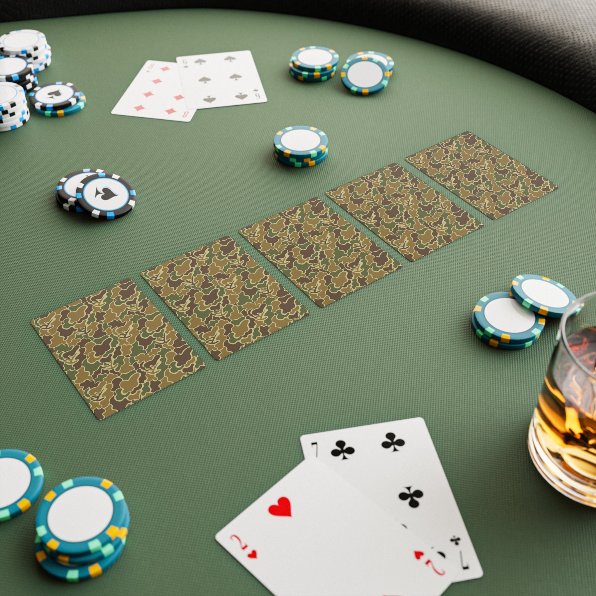 Pop's Classic Camo Poker Cards