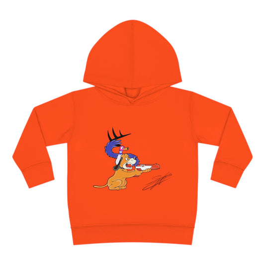 Retro Vision Toddler Pullover Fleece Hoodie
