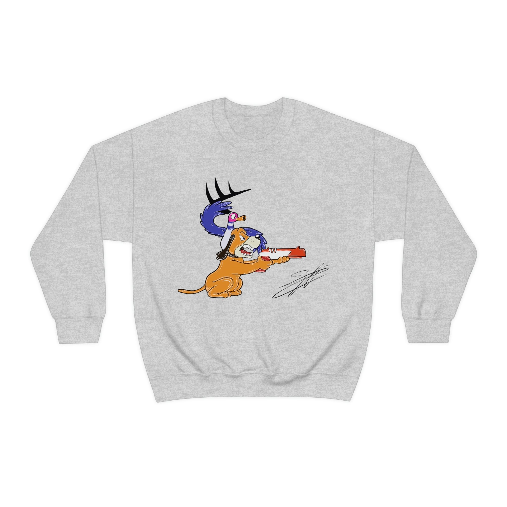 Retro Vision by Shane Arcoren Unisex Heavy Blend™ Crewneck Sweatshirt
