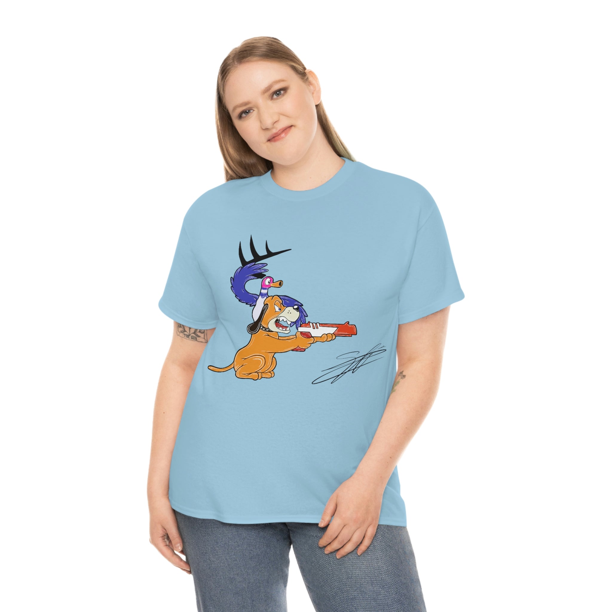 Retro Vision by Shane Arcoren Unisex Heavy Cotton Tee