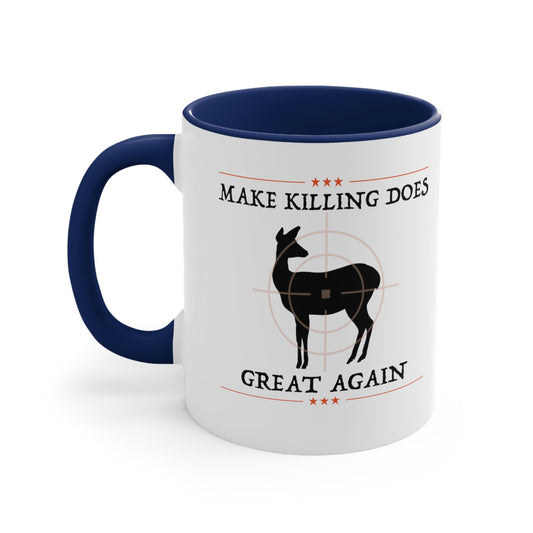 M.K.D.G.A. Accent Coffee Mug, 11oz