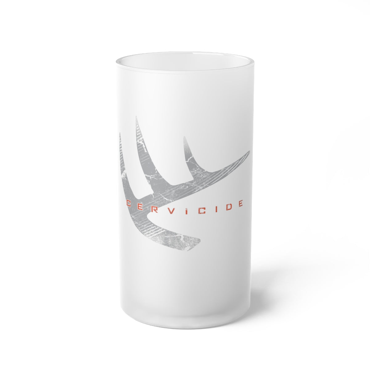 Frosted Glass Beer Mug