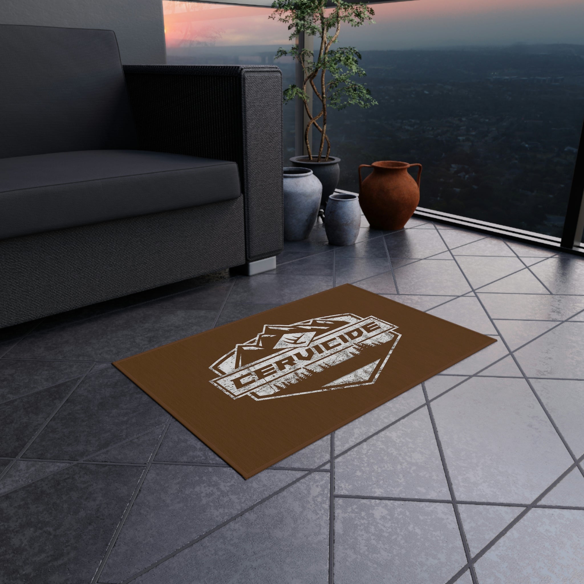 Classic Mountain Outdoor Rug