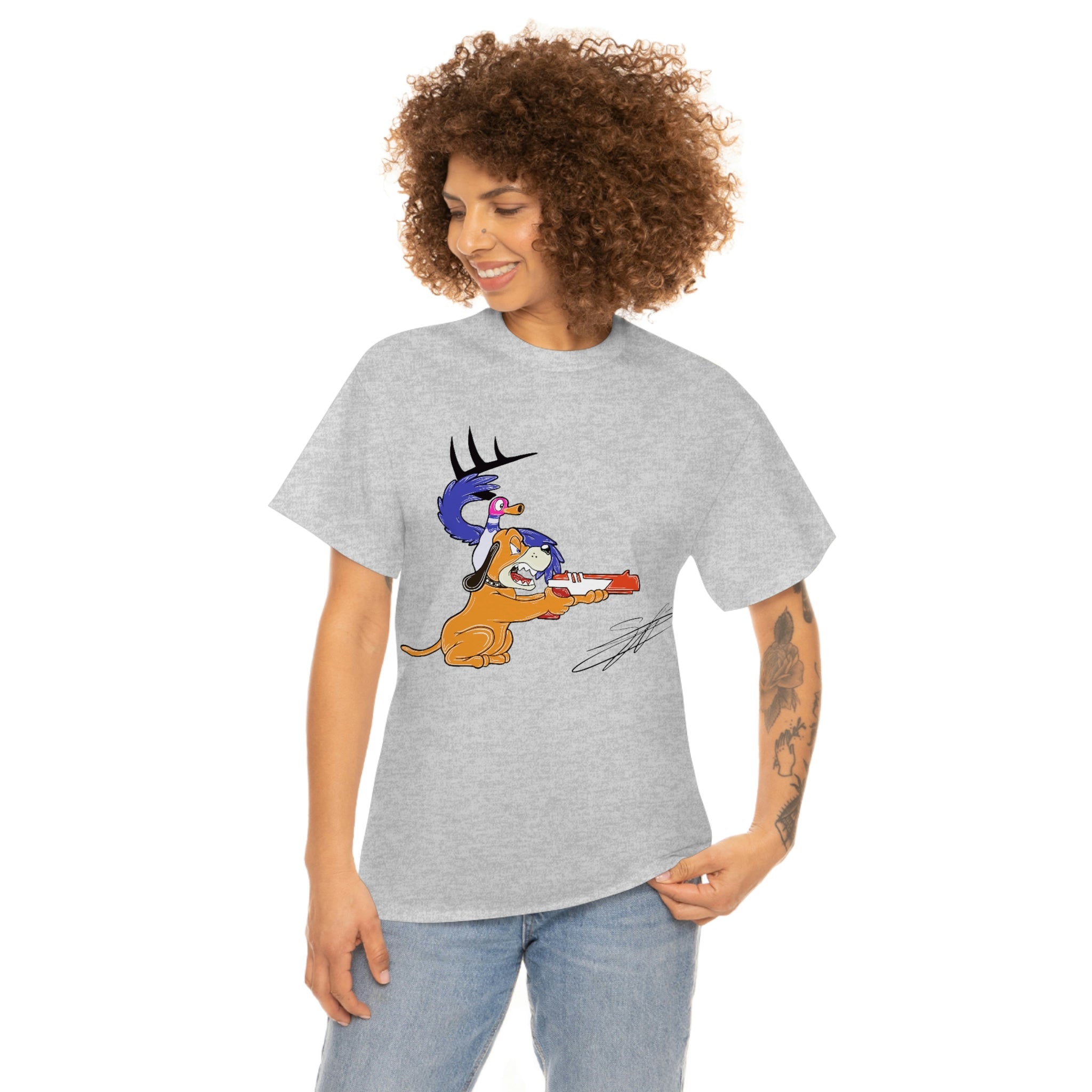 Retro Vision by Shane Arcoren Unisex Heavy Cotton Tee