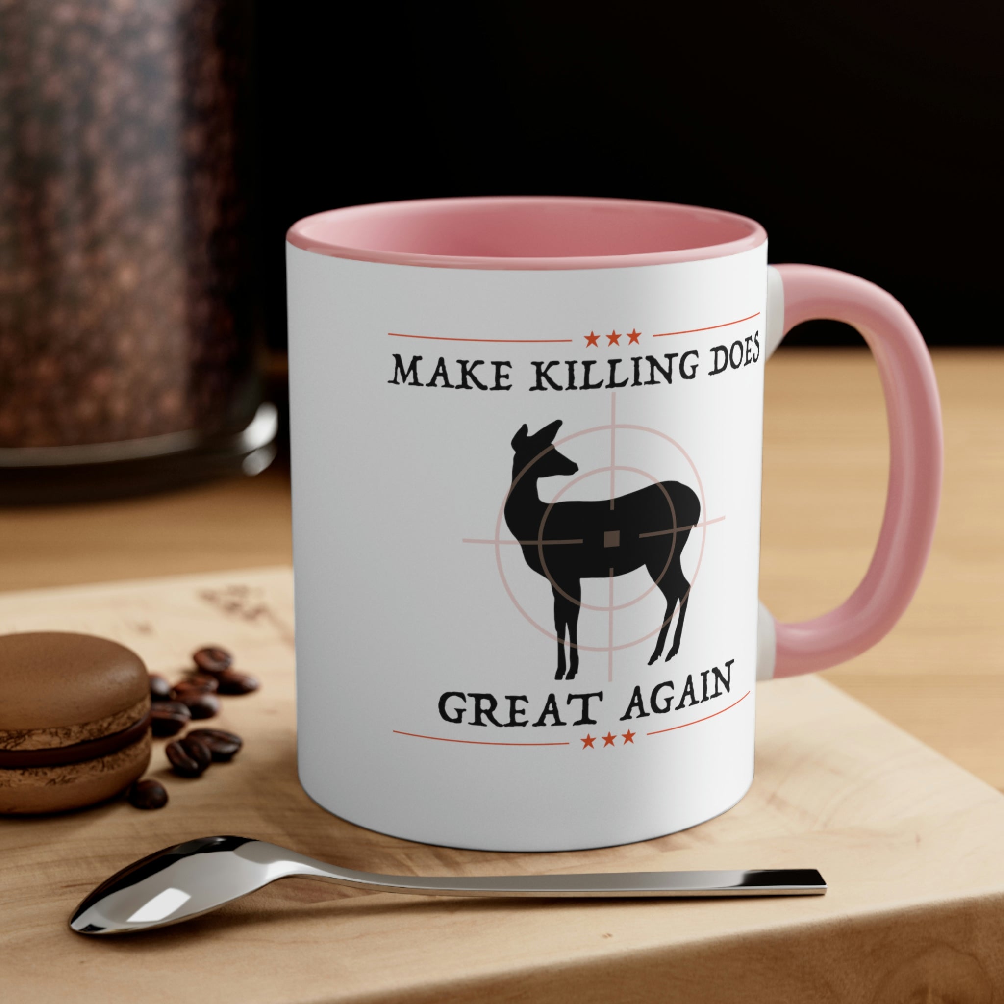M.K.D.G.A. Accent Coffee Mug, 11oz