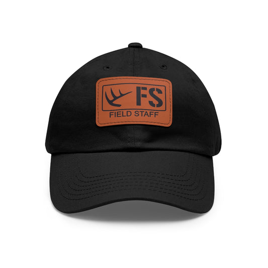 Field Staff Dad Hat with Leather Patch