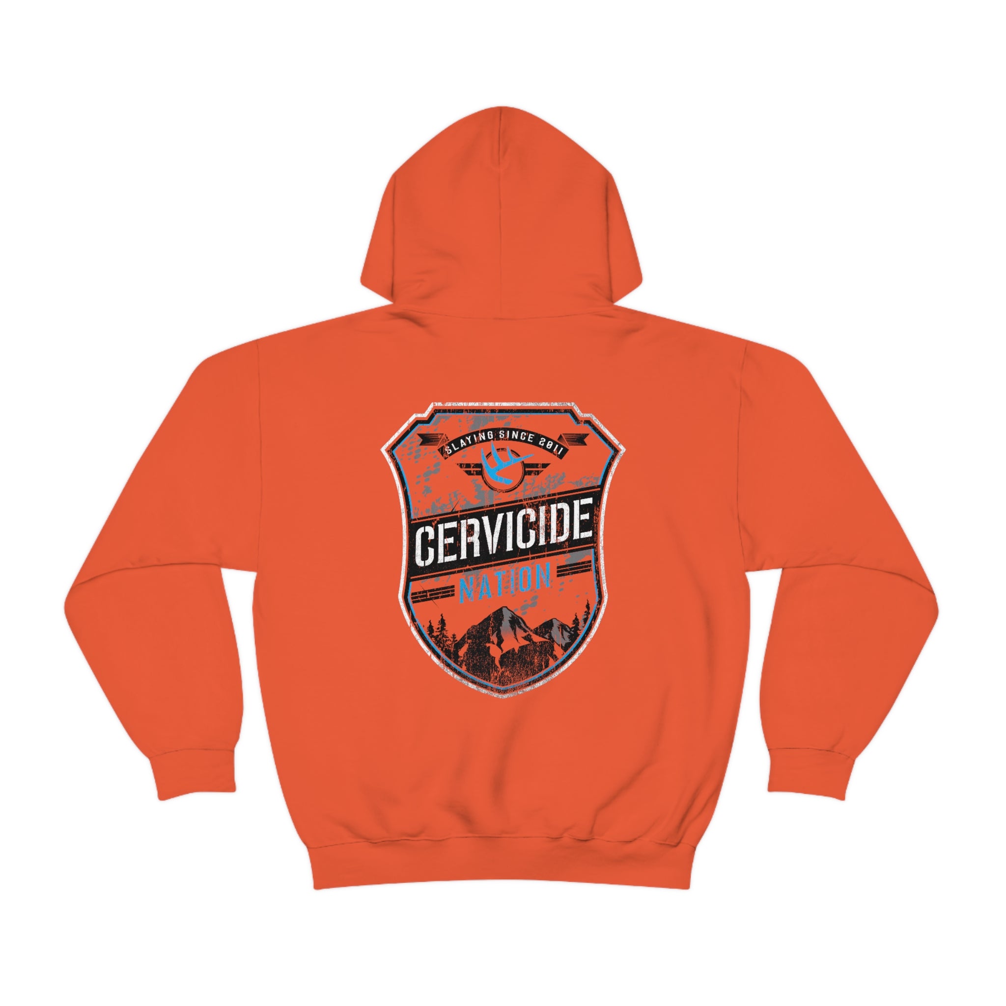 Blaze Orange Unisex Heavy Blend™ Hooded Sweatshirt