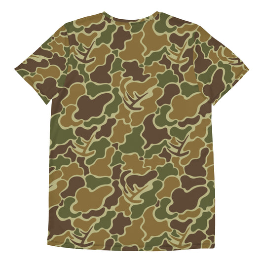 Pop's Classic Camo Men's Athletic T-shirt