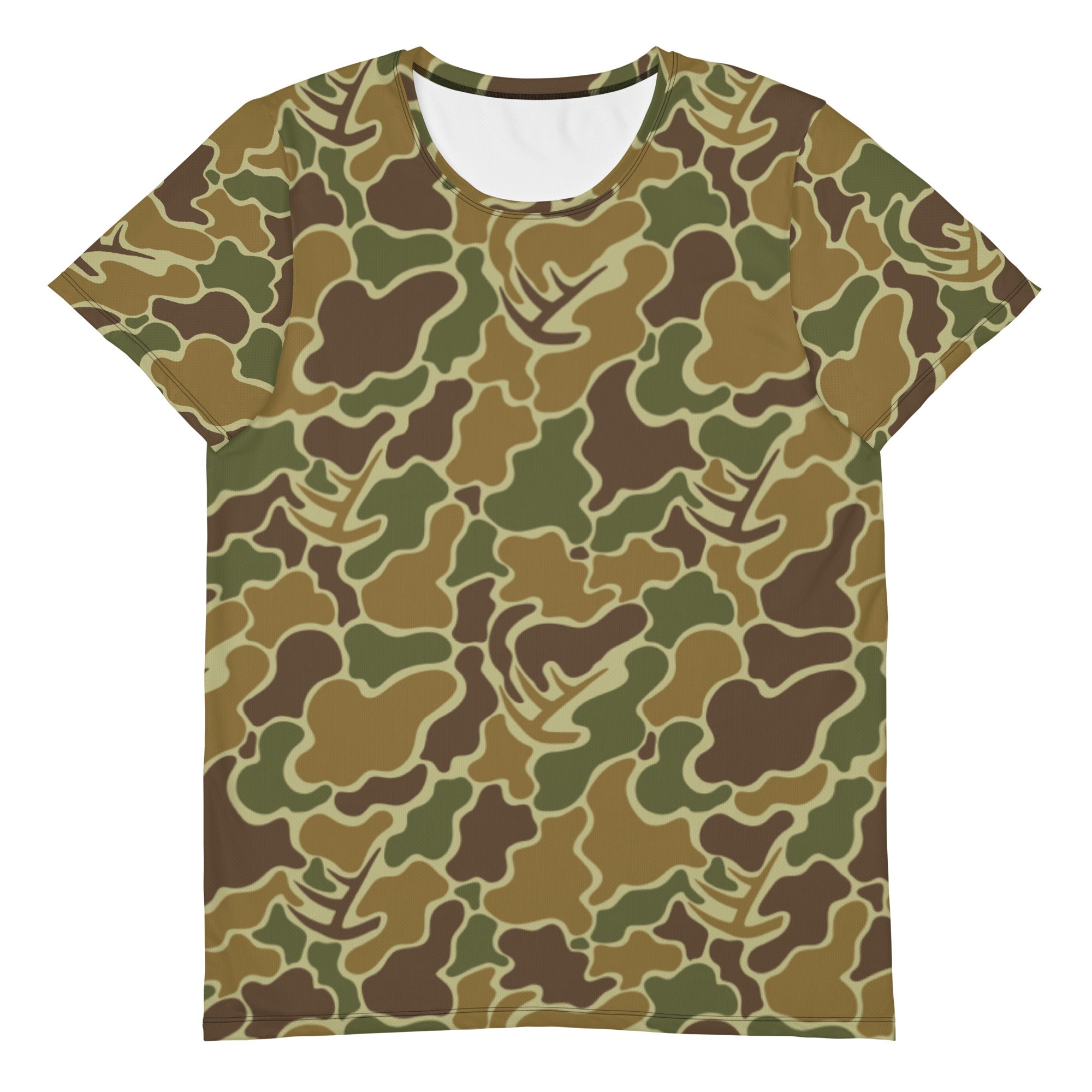 Pop's Classic Camo Men's Athletic T-shirt