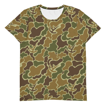 Pop's Classic Camo Men's Athletic T-shirt