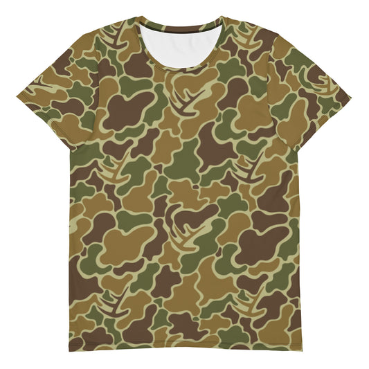 Pop's Classic Camo Men's Athletic T-shirt