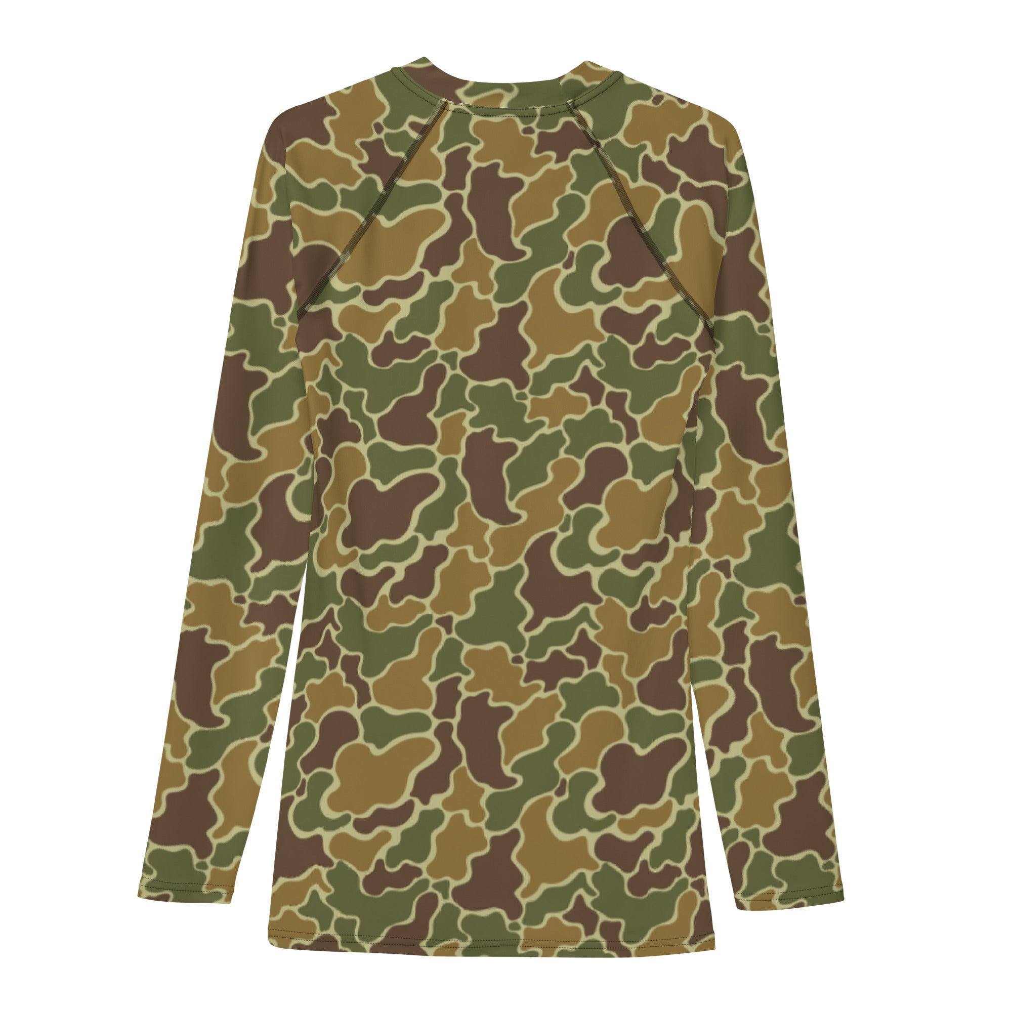 Pop's Classic Camo Official Member Men's Rash Guard