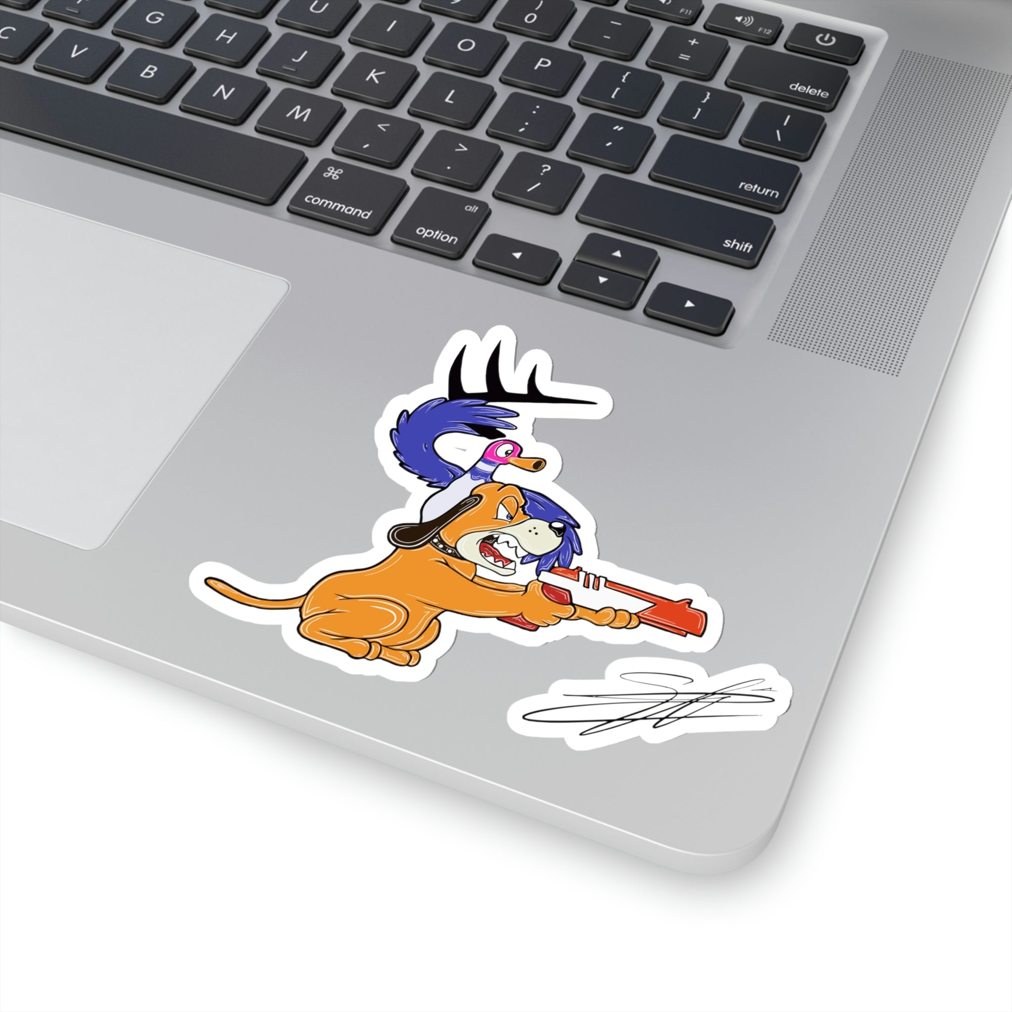 Retro Vision by Shane Arcoren Kiss-Cut Stickers