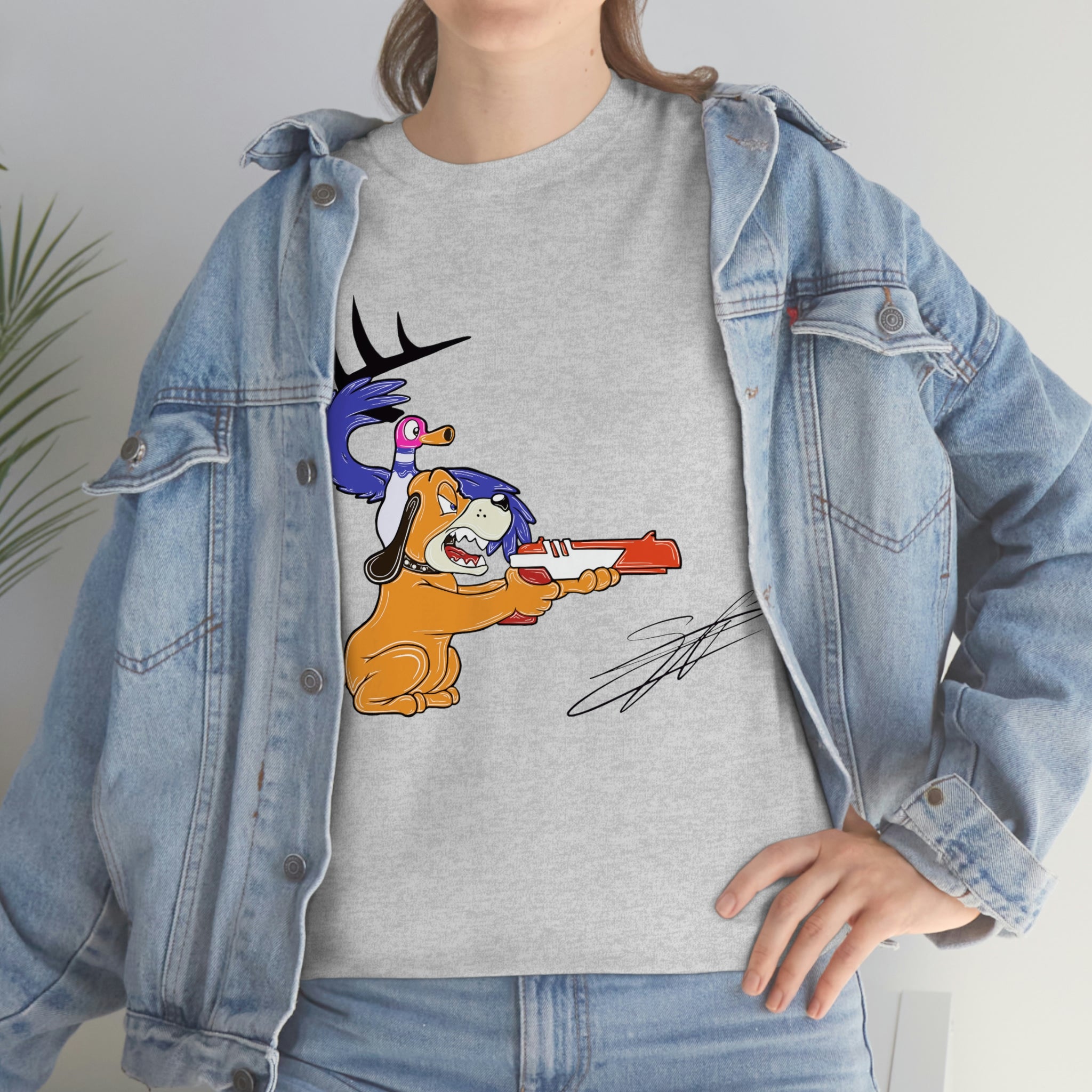 Retro Vision by Shane Arcoren Unisex Heavy Cotton Tee