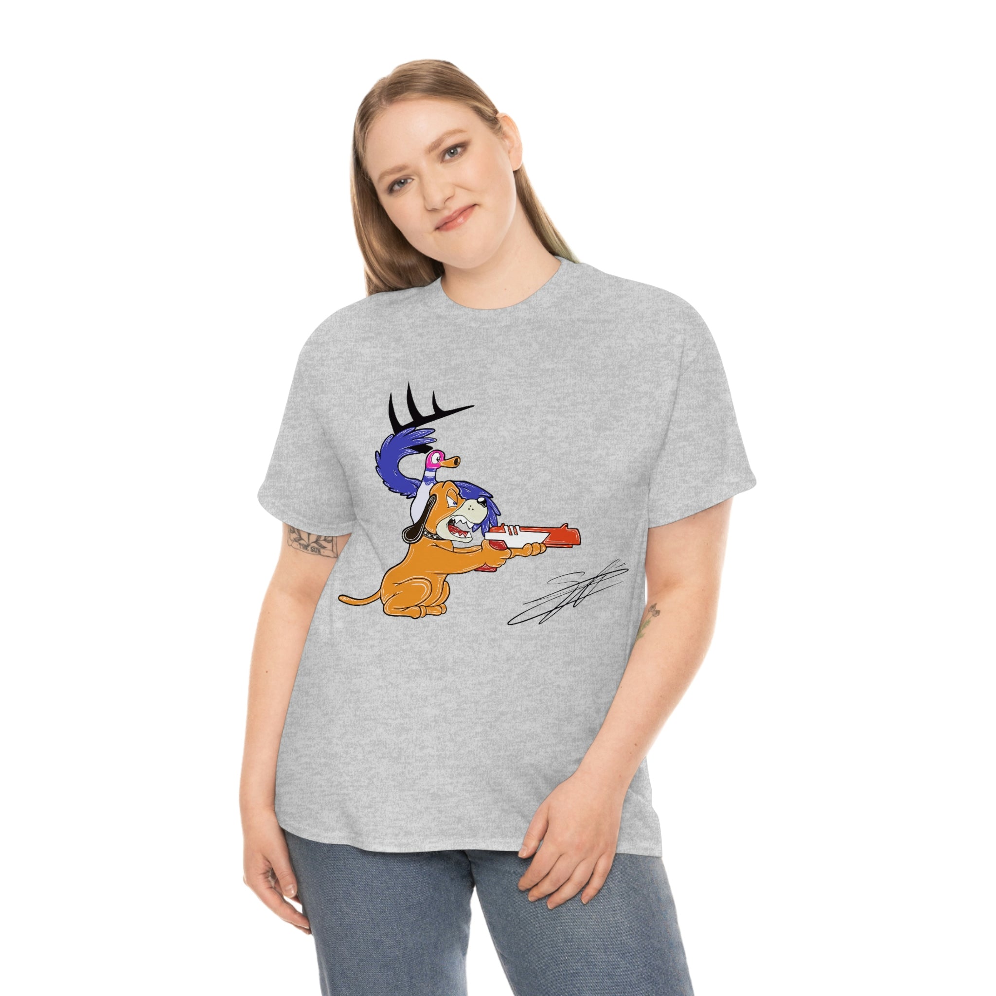 Retro Vision by Shane Arcoren Unisex Heavy Cotton Tee
