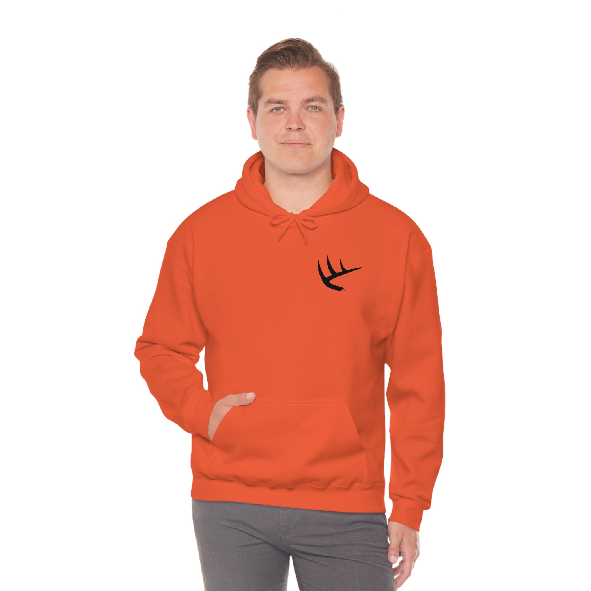 Blaze Orange Unisex Heavy Blend™ Hooded Sweatshirt