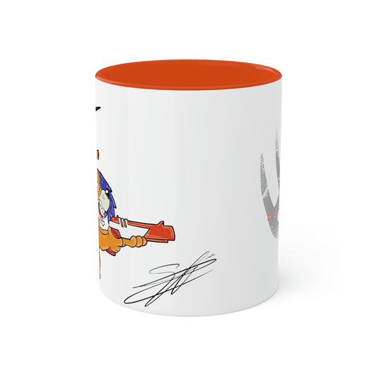 Retro Vision by Shane Arcoren Colorful Mug, 11oz
