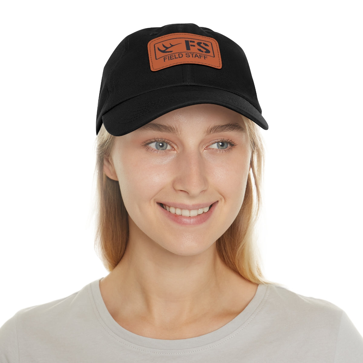 Field Staff Dad Hat with Leather Patch